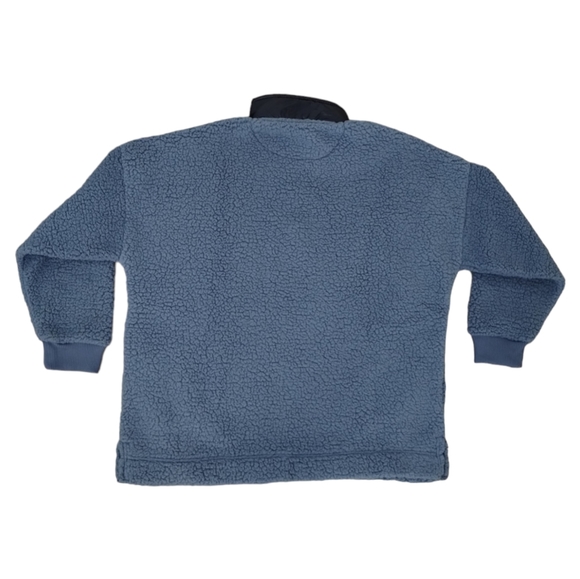 Aerie Fluffy Sherpa Quarter Zip Sweatshirt - Picture 11 of 16